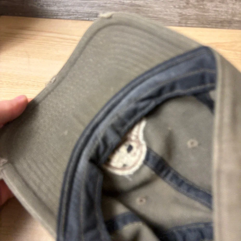 Ducks Unlimited Hat Cap Strap Back One‎ Size Brown Hunting Outdoors Distressed